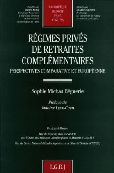 Régime privé de retraite complémentaire