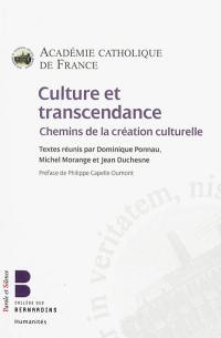 Culture et transcendance : chemins de la création culturelle