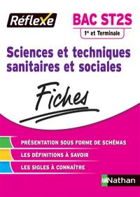 Sciences et techniques sanitaires et sociales, 1re et terminale bac ST2S : fiches