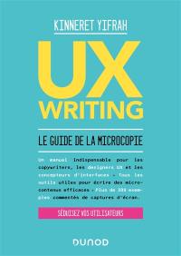 UX writing : le guide de la microcopie