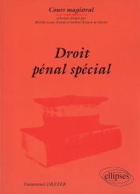 Droit pénal spécial