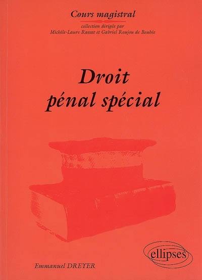 Droit pénal spécial