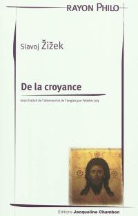 De la croyance : essai