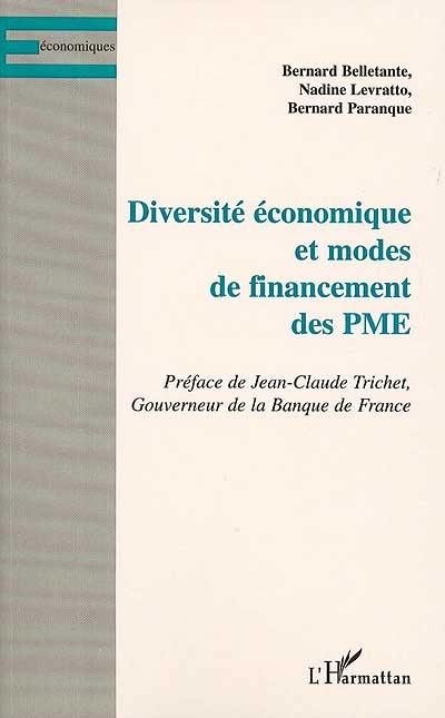 Diversité économique et modes de financement des PME