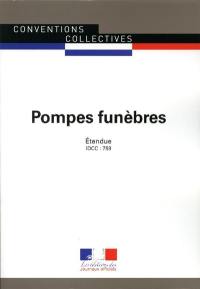 Pompes funèbres : convention collective nationale du 1er mars 1974 étendue par arrêté du 17 décembre 1993 : IDCC 759