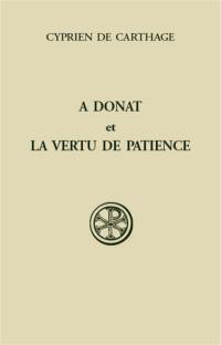 A Donat. La Vertu de patience