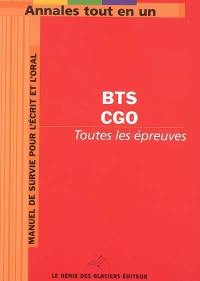 Annales tout en 1 BTS CGO