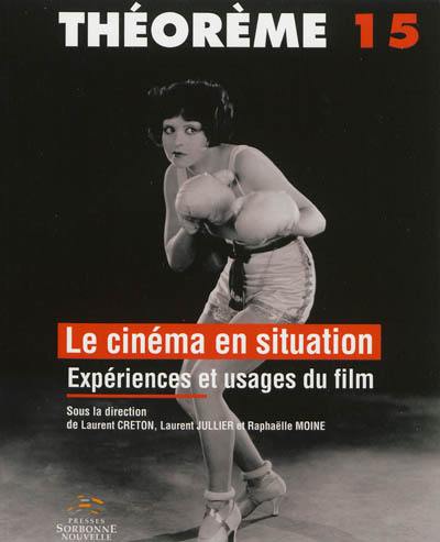 Le cinéma en situation : expériences et usages du film