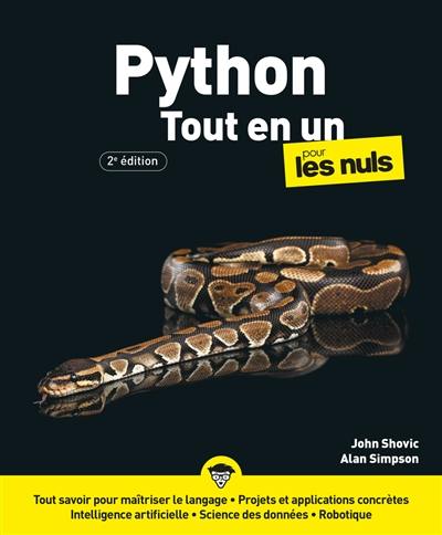 Python pour les nuls : tout-en-un