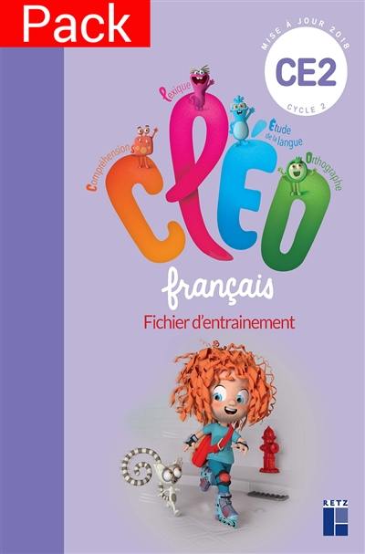 CLEO, français CE2, cycle 2 : fichier d'entraînement : pack