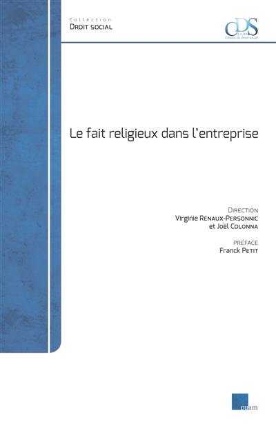 Le fait religieux dans l'entreprise