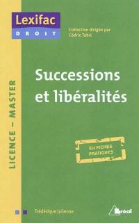 Successions et libéralités