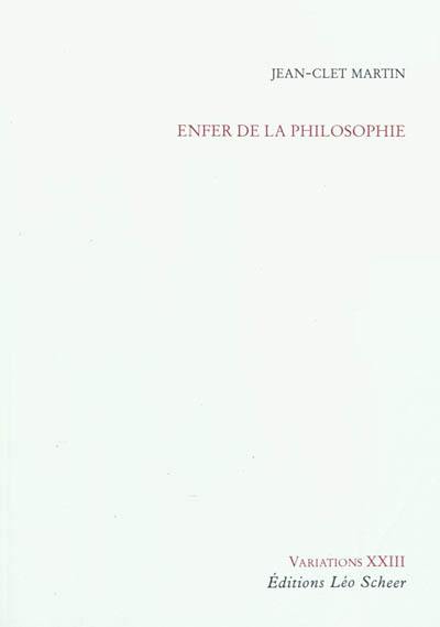 Enfer de la philosophie