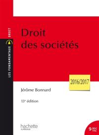 Droit des sociétés : 2016-2017