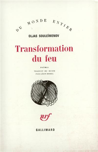 Transformation du feu : poèmes