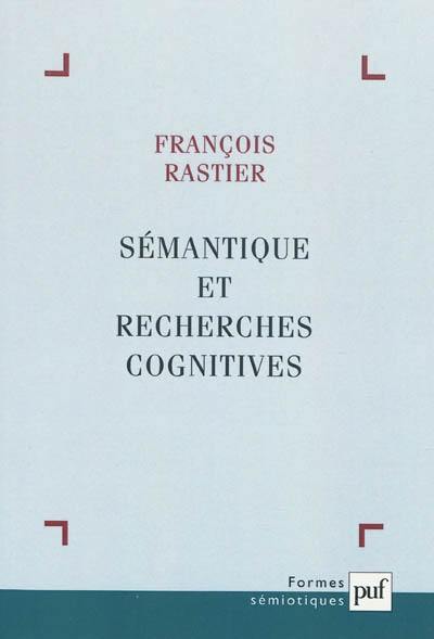 Sémantique et recherches cognitives