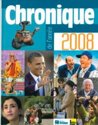 Chronique de l'année 2008