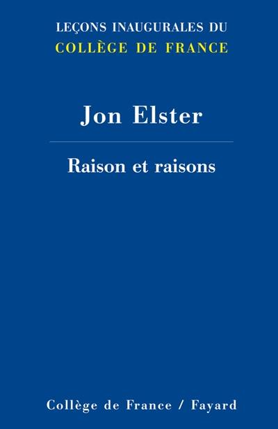 Raison et raisons