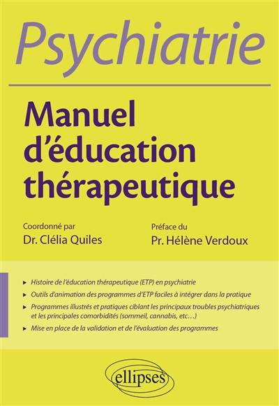 Psychiatrie : manuel d'éducation thérapeutique