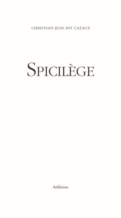 Spicilège