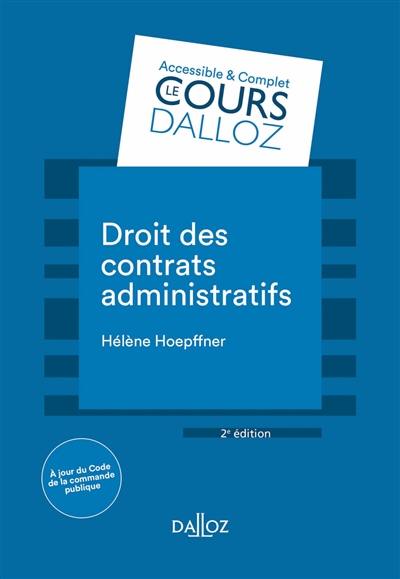 Droit des contrats administratifs : 2020