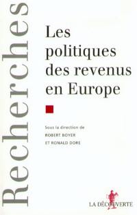 Les Politiques des revenus en Europe