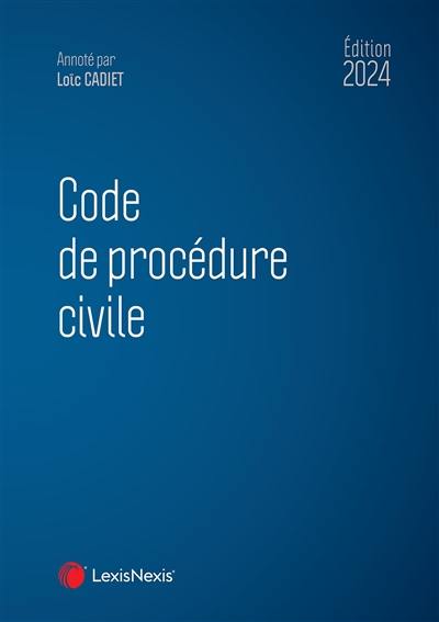 Code de procédure civile 2024