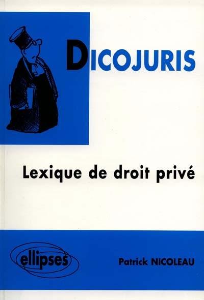 Dicojuris : lexique de droit privé