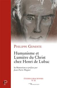 Humanisme et lumière du Christ chez Henri de Lubac