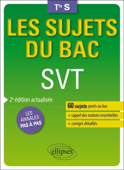 SVT, terminale S, enseignements spécifique et de spécialité