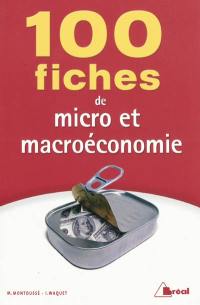 100 fiches de micro et macroéconomie