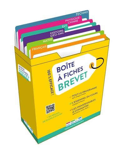 Boîte à fiches brevet : 180 fiches pour réussir