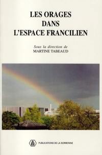 Les orages dans l'espace francilien