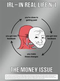 IRL : in real life, n° 1. The money issue