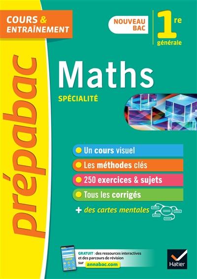 Maths spécialité 1re générale : nouveau bac