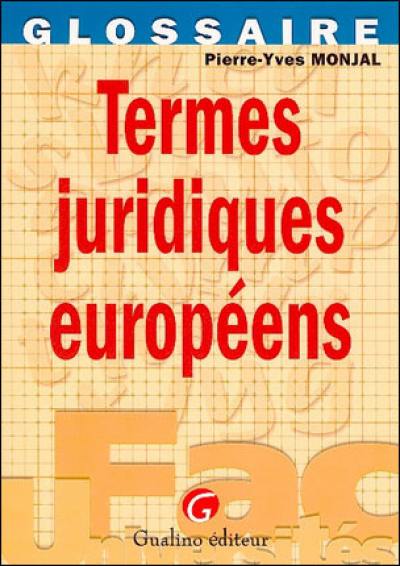 Termes juridiques européens