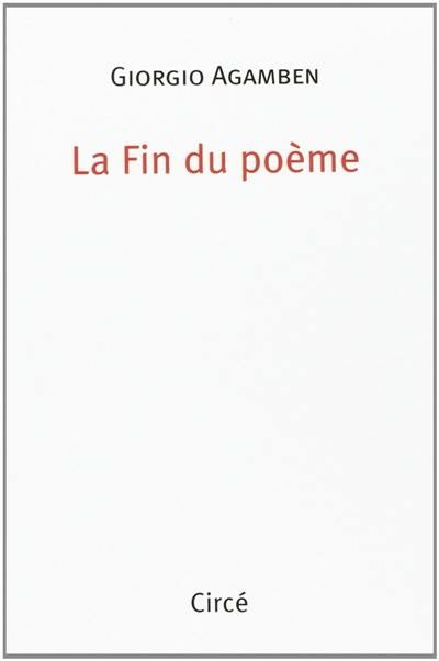 La fin du poème