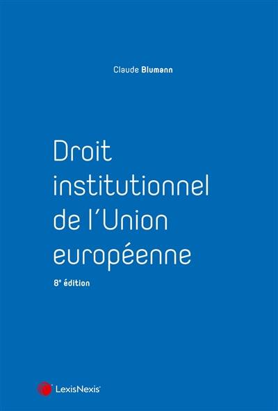 Droit institutionnel de l'Union européenne