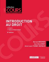 Introduction au droit : cours, tests d'autoévaluation