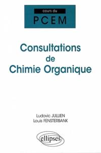 Consultations de chimie organique