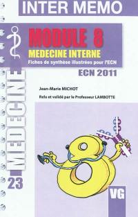 Module 8 : médecine interne