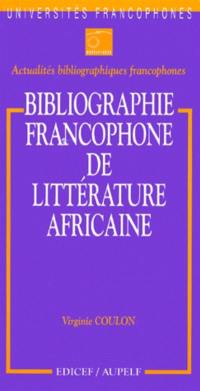 Bibliographie francophone de littérature africaine