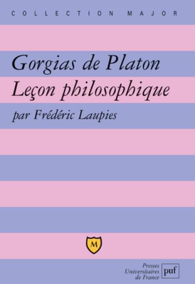 Gorgias de Platon : leçon philosophique