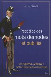 Le petit dico des mots démodés et oubliés : de aigrefin à zouave : mots et expressions d'autrefois