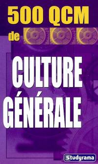 500 QCM de culture générale