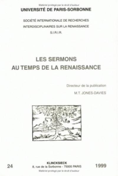 Les sermons au temps de la Renaissance