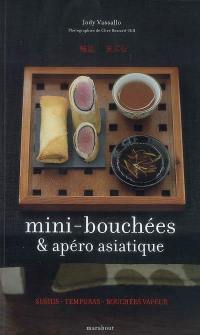 Mini-bouchées et apéro asiatique : sushis, tempuras, bouchées vapeur