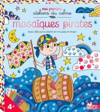 Mosaïques pirates : avec 900 autocollants en mousse et strass !