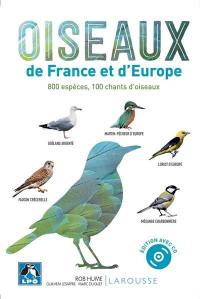 Oiseaux de France et d'Europe : 800 espèces, 100 chants d'oiseaux