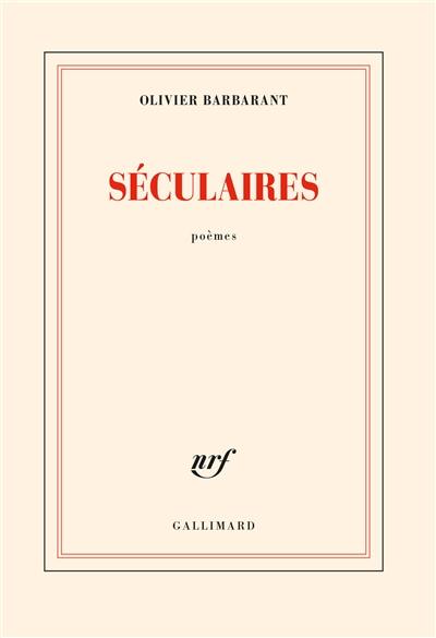 Séculaires : poèmes